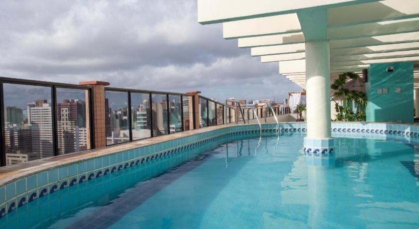 Flat Vista Mar No Meireles Na Beira Mar De Fortaleza 905 Fortaleza (Ceara) Exterior foto
