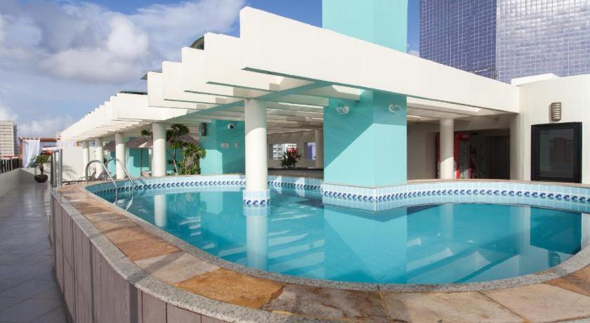Flat Vista Mar No Meireles Na Beira Mar De Fortaleza 905 Fortaleza (Ceara) Exterior foto